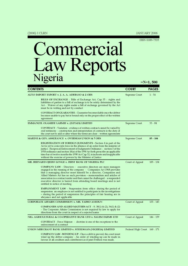 January 2006 - Volume