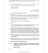 CHEVRON NIGERIA LTD. v. OWAH UNIK CONSULTANTS