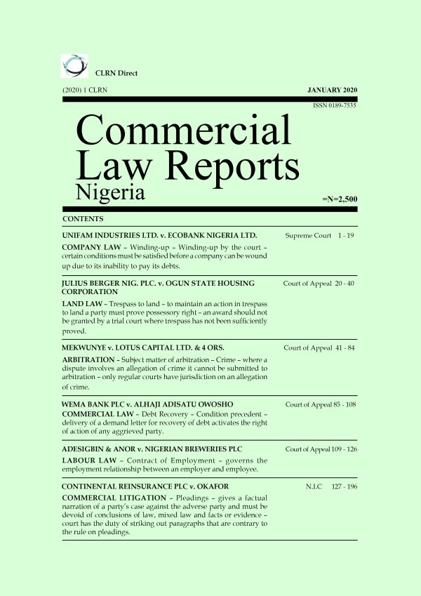 January 2020 - Volume
