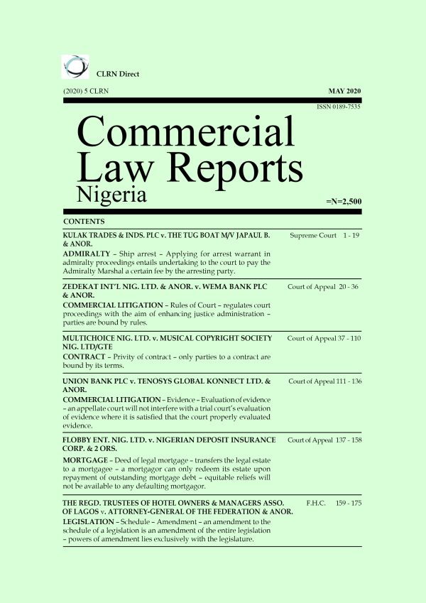 May 2020 - Volume