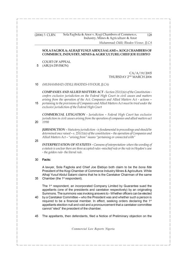 Help (Nigeria) Limited v. Silver Anchor (Nigeria) Limited