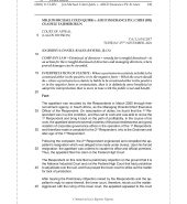 JON MICHAEL COLIN QUIRK v. AIICO INSURANCE PLC & ANOR.