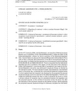 LINKAGE ASSURANCE PLC v. WEMA BANK PLC