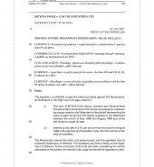 MUYIWA EWEJE v. O.M. OIL INDUSTRIES LTD.