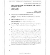 Nigerian Agricultural & Co-operative Bank Ltd v. Salem Farms Ltd