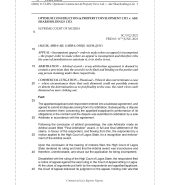 OPTIMUM CONSTRUCTION & PROPERTY DEVT. LTD. v. AKE SHAREHOLDINGS LTD.