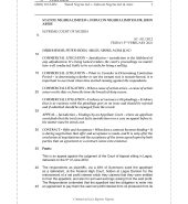 STATOIL NIGERIA LIMITED v. INDUCON NIGERIA LIMITED & ANOR.