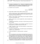 UNIVERSAL PROPERTIES LTD. v. PINNACLE COMMERCIAL BANK & 4 ORS.