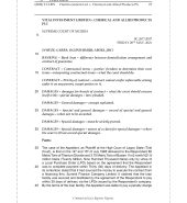 VITAL INVESTMENT LTD. v. CHEMICAL AND ALLIED PRODUCTS PLC