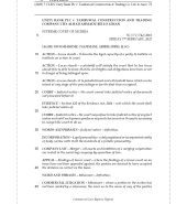 UNITY BANK PLC v. TAMBUWAL CONSTRUCTION AND TRADING CO. LTD & ANOR.
