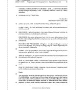 NIGERIA AGIP OIL COMPANY LTD. v. DANAZ SERVICES LTD.